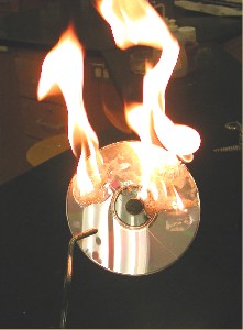 homemade CD burner